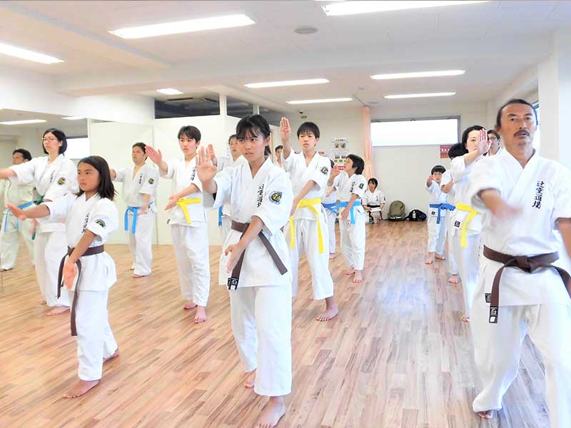 辻堂空手道場風景