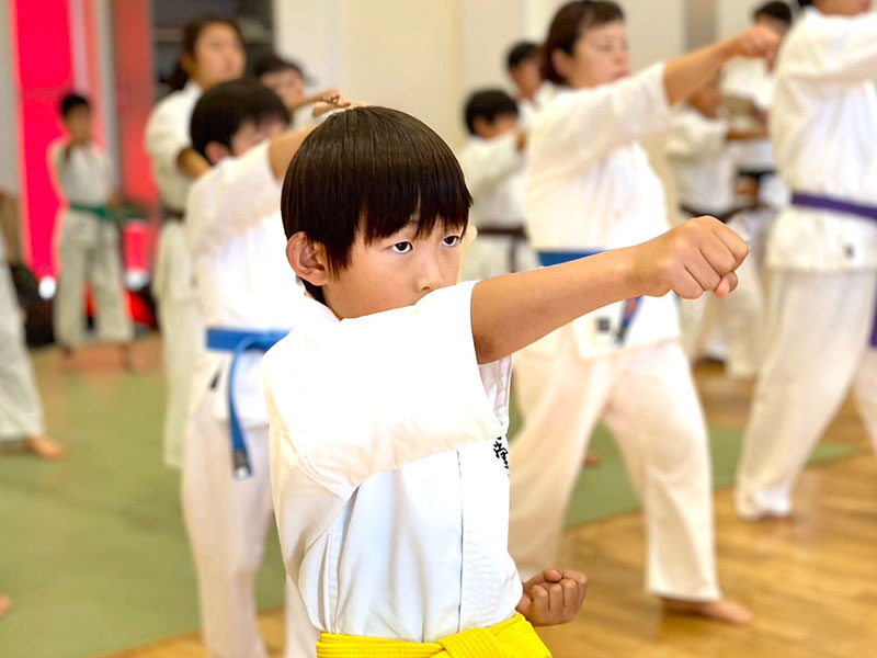 空手道 辻堂道場 組手練習