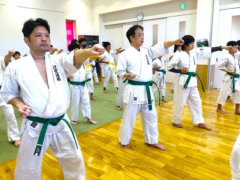 空手道 辻堂道場 組手練習